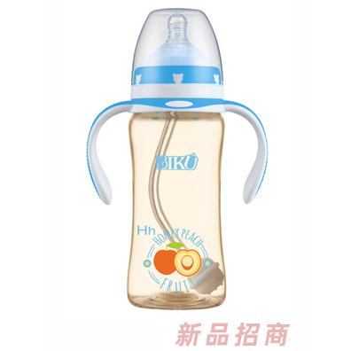 比酷熊ppsu奶瓶-水蜜桃圖案