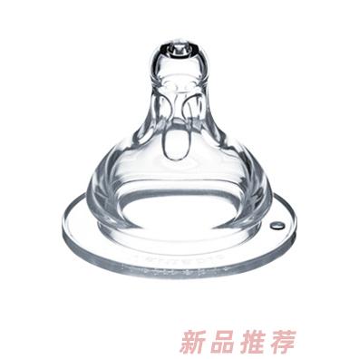 哺寶奶瓶專用寬口十字孔全硅膠奶嘴