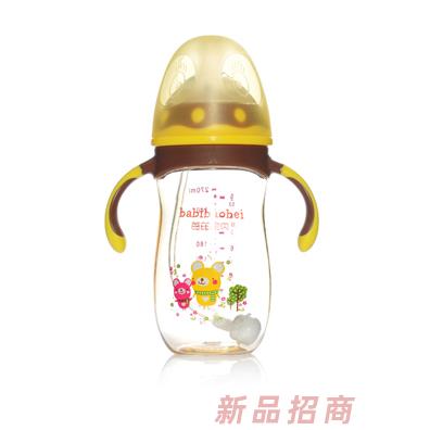 芭芘寶貝PPSU寬口徑奶瓶 黃色
