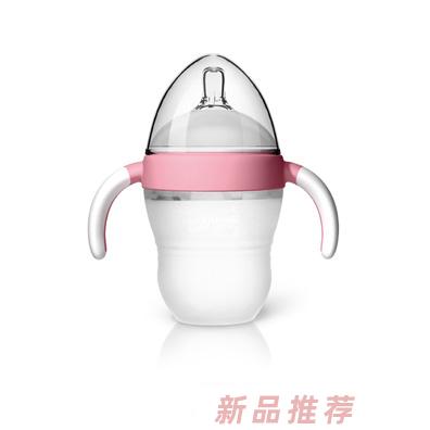 小袋鼠巴布小蜜桃硅膠奶瓶BP-853-01