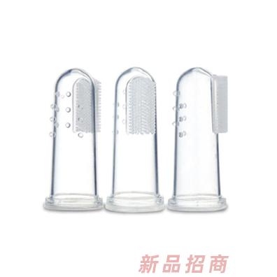 貝倍嬰兒透明手指套硅膠乳牙刷