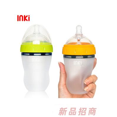 英其廣口徑硅膠奶瓶
