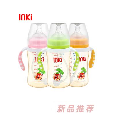 英其PPSU寬口徑奶瓶三色