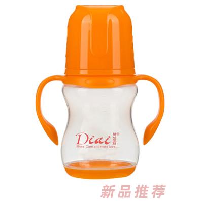 貝多愛寬口感溫PP奶瓶（黃色）