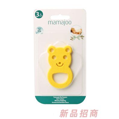 mamajoo軟牙膠-淺黃小熊