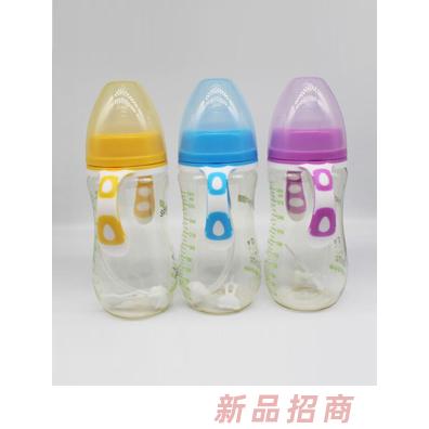春蓓寬口徑PPSU奶瓶三色