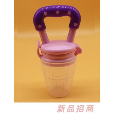 春蓓簡易輔食咬咬袋紫色