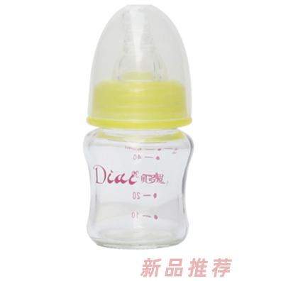 貝多愛4喝1玻璃奶瓶-黃色