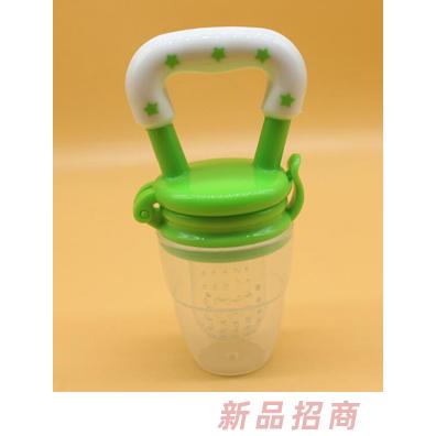 春蓓簡易輔食咬咬袋綠色