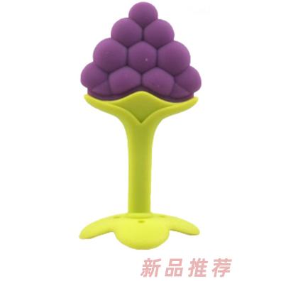 貝多愛雙色立式水果牙膠-葡萄款