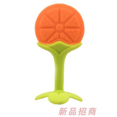貝多愛雙色立式水果牙膠-橙子款