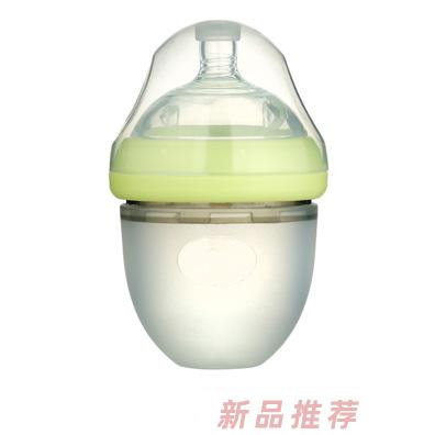 小蘋果硅膠奶瓶 綠色