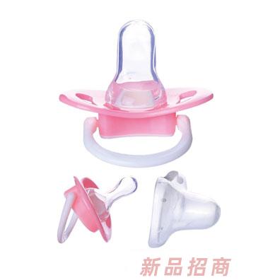 貝樂(lè)康嬰兒晶瑩安撫奶嘴-M