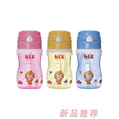 貝樂康幼兒晶透彈跳吸管杯