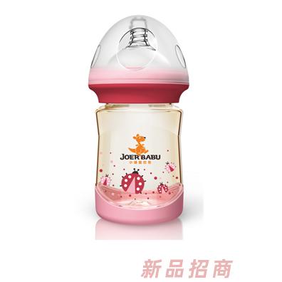 小袋鼠巴布PPSU奶瓶BP-801粉色