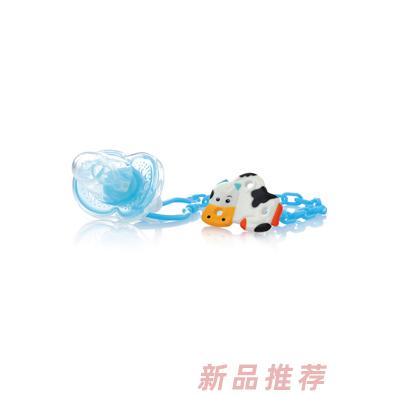 芭芘寶貝嬰兒帶鏈安撫玩嘴