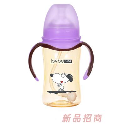 小頑曈PPSU奶瓶240ml紫色