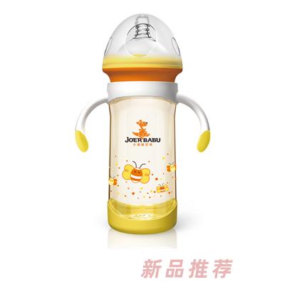 小袋鼠巴布PPSU奶瓶BP-802黃色