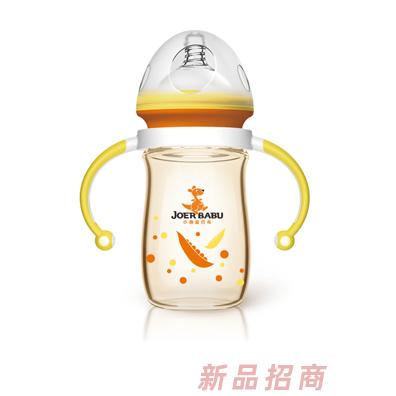 小袋鼠巴布PPSU奶瓶BP-804黃色