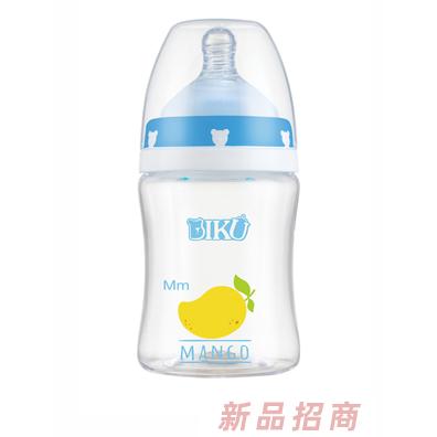比酷熊玻璃奶瓶-芒果圖案