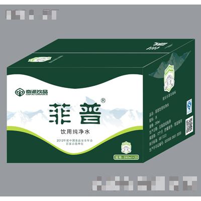 菲普飲用純凈水390mlx20瓶