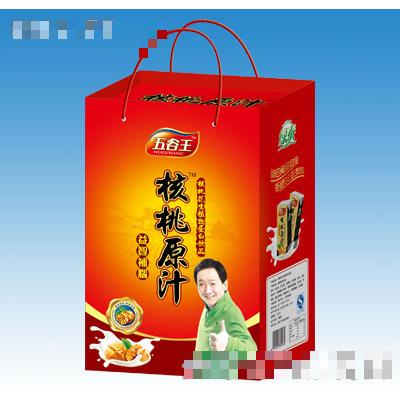 250mlx16盒五谷王核桃原汁手提禮盒