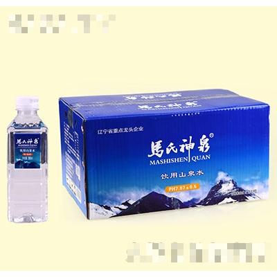 馬氏神泉飲用山泉水箱裝（藍）