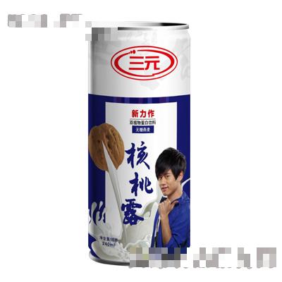 三元新力作無糖燕麥核桃露240ml