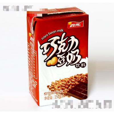 霞光250ml巧克力豆奶