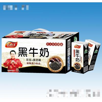 250mlx20盒五谷王黑牛奶植物蛋白飲品箱