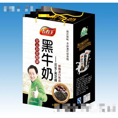 250mlx16盒五谷王黑牛奶