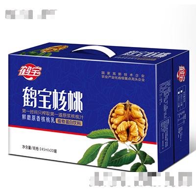 245ml×20罐240ml鶴寶核桃鮮磨原香核桃乳