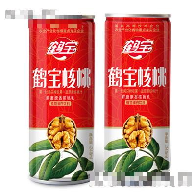 240ml鶴寶核桃鮮磨原香核桃乳植物蛋白飲料