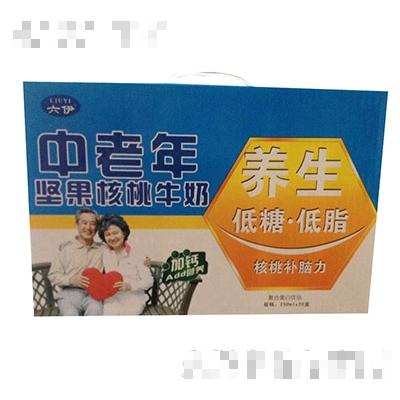 六伊中老年堅(jiān)果核桃牛奶箱裝