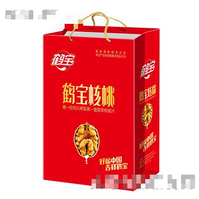 鶴寶核桃鮮磨原香核桃乳植物蛋白飲料手提袋