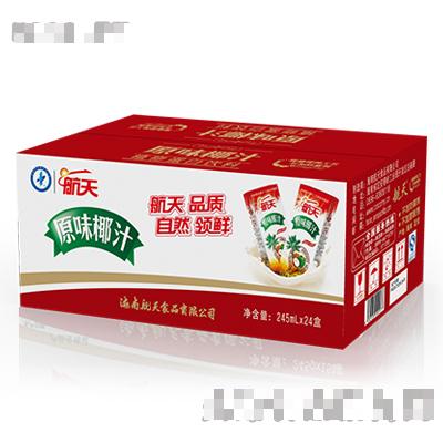 245mlX24盒航天原味椰汁植物蛋白飲料（小利樂裝）
