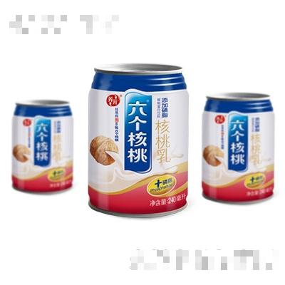 養(yǎng)元添加磷脂六個(gè)核桃240ml矮罐