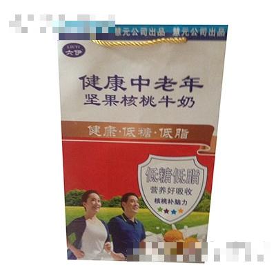 六伊健康中老年堅(jiān)果核桃牛奶禮品袋