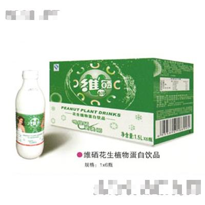 維硒花生植物蛋白飲品1.5Lx6
