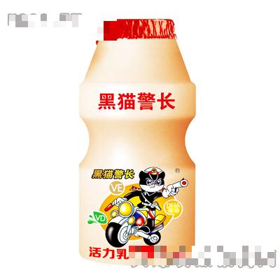 黑貓警長(zhǎng)活力乳酸菌飲品單瓶100ml