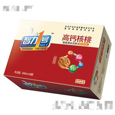 240mlx20罐智力1號高鈣核桃植物蛋白飲料