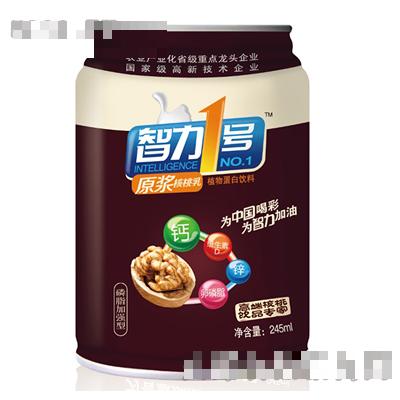 245ml智力1號原漿核桃乳植物蛋白飲料