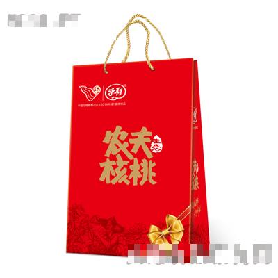 農夫核桃生態型核桃乳1×16(20)矮罐手提袋紅色