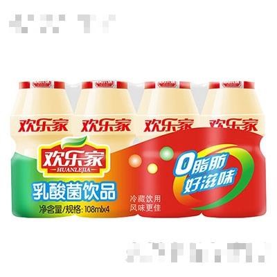 歡樂家108mlx4乳酸菌飲品套裝