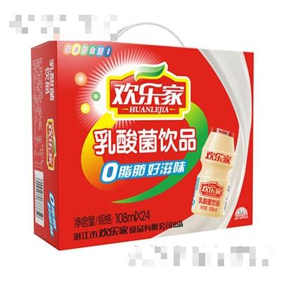 歡樂家108mlx24乳酸菌飲品禮盒裝