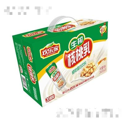 歡樂家245克x20生榨核桃乳禮盒裝