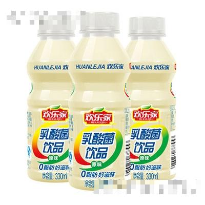 歡樂家330ml乳酸菌飲品