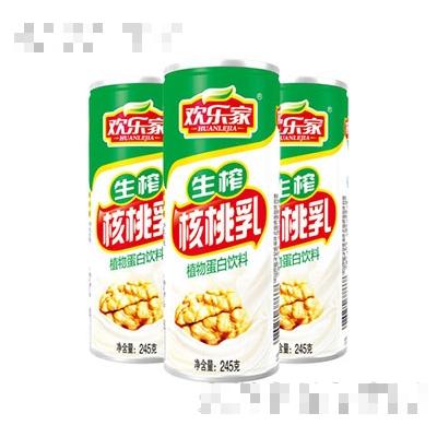 歡樂家245克生榨核桃乳