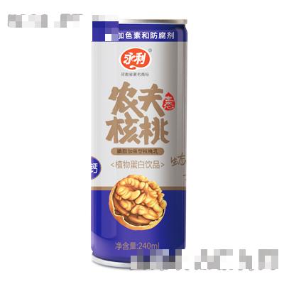 永利農夫核桃磷脂加強型核桃乳易拉罐