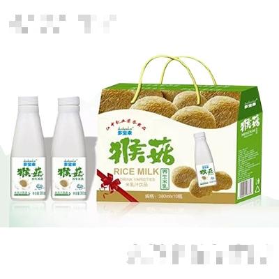 380mlx10瓶多寶萊猴菇養生米乳